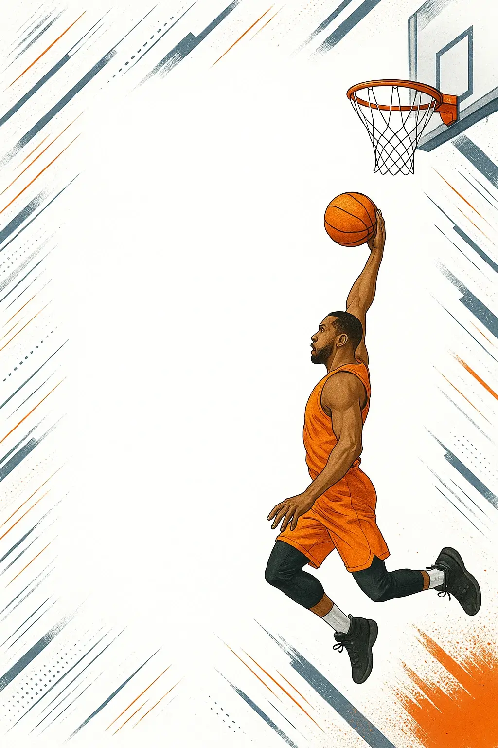 Basketbalový diplom - Smeč