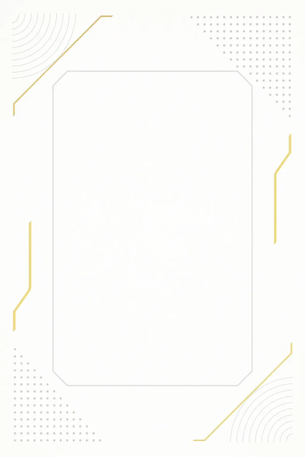 Elegantní certifikát - Geometrický
