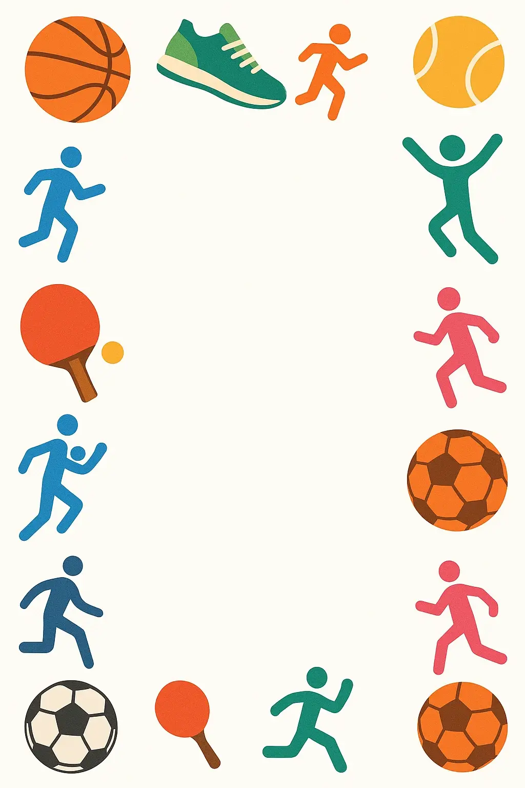 Dětský diplom - Sportovní ikony