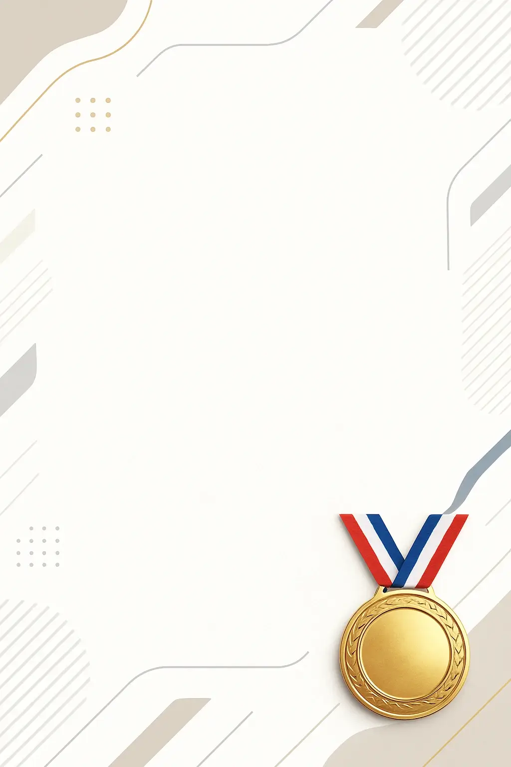 Šablona diplomu - Zlatá
